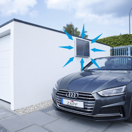 Frisk og fugtfri garage med SolarVenti